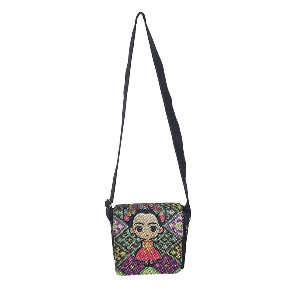 Unique Kawaii Harajuku-type art Crossbody face Crossbody Purse Y2K